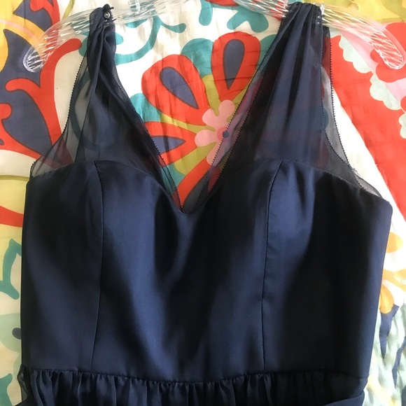 Navy Blue Formal Dress - Picture 3 of 6